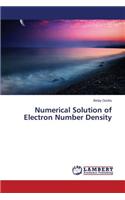 Numerical Solution of Electron Number Density