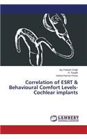 Correlation of ESRT & Behavioural Comfort Levels- Cochlear implants