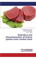 Detection and characterization of listeria species from market meat