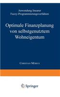 Optimale Finanzplanung Von Selbstgenutztem Wohneigentum