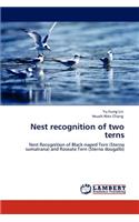 Nest Recognition of Two Terns