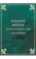 Selected articles on the initiative and referendum