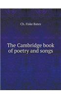 The Cambridge Book of Poetry and Songs