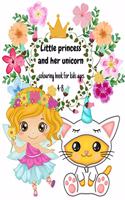 Little princess and her unicorn