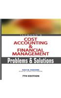 Problems & Solutions On Cost Accounting And Financial Management