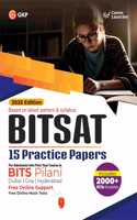 GKP BITSAT 2025 : 15 Practice Papers (Incudes 2000+ MCQs for Practice) For Admission in BITS Pilani, Goa, Dubai & Hyderabad in 1st year courses