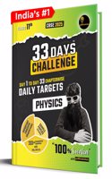 33 Days Challenge CBSE Class 11 Physics for 2025 Exams (Includes Sample Papers) by Padhle Akshay