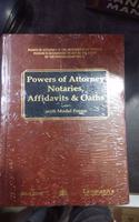 Powers of attorney, notaries Affidavit and oaths