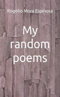 My random poems