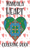 Mandala Heart Coloring Book