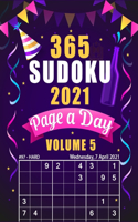 365 Sudoku 2021 Page a Day Volume 5