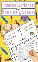 Number Worksheets For Kindergarten