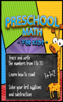 Preschool Math for Kids (Workbook Age 3+)