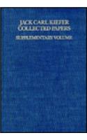 Collected Papers - Supplementary Volume