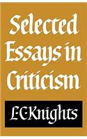 Selected Essays in Criticism