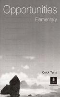 Opportunities Elementary Quick Tests