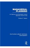 Managerial Planning