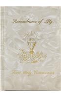 Remembrance of My First Holy Communion-Girl-White Pearl