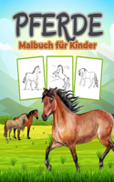 Pferde Malbuch für Kinder