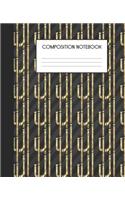 Composition Notebook: Steampunk College Ruled Notebook Lined Journal 100 Pages 7.5 x 9.25 School Subject Book Notes Pretty Victorian Science Fiction Sci-Fi Student Gift T