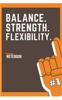 Balance Strength Flexibility Notebook #1