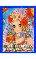 Beautiful Princess Coloring Book for Girls