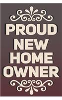 Proud New Home Owner