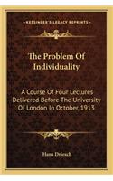 The Problem Of Individuality