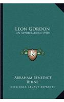 Leon Gordon