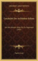 Geschichte Der Architektur Italiens