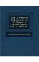 List of Officers and Council