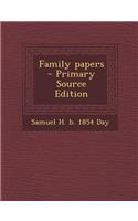 Family Papers