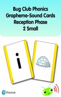 Bug Club Phonics Grapheme-Sound Cards Reception Phase 2 (Small)