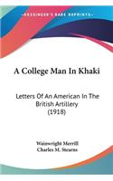 College Man In Khaki