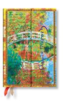 Paperblanks 2021 Monet (Bridge), Letter to Morisot Mini 12-Month