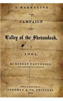 A Narrative of the Campaign in the Valley of the Shenandoah, in 1861