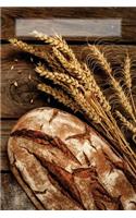 Rustic Bread Recipes: 150 Page Blank Recipe Book