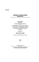 Department of Labor's proposed fiduciary rule
