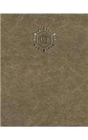 Monogram "O" Grid Sketchbook