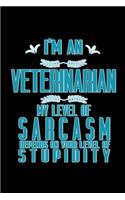 I'm a secretary. My level of sarcasm depends on your level of stupidity