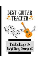 Best Guitar Teacher Tablature & Writing Journal