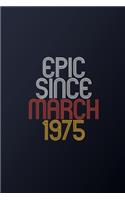Epic Since March 1975