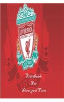 Liverpool Notebook Design Liverpool 1 For Liverpool Fans and Lovers