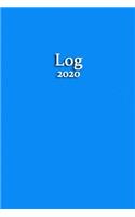 Weekly Fitness Log 2020: Weekly Fitness Log for the full year of 2020, 52 Pages, 6 x 9, Gift for Fitness Lovers, Blue Matte Finish (Weekly Fitness Log Journal)