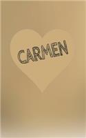 Carmen - Libro de plegablar y colorear