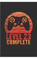 Level 23 Complete: Personal Planner 24 month 100 page 6 x 9 Dated Calendar Notebook For 2020-2021 Academic Year