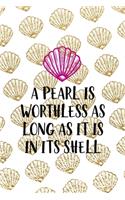 A Pearl Is Worthless As Long As It Is In Its Shell