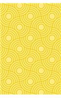 Overlapping Circles Notebook: 6x9 200 Page 100 Sheet, Circle Pattern Journal Notebook
