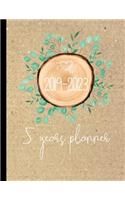 5 Year Planner: 2019 - 2023 Five Year Monthly Planner at a Glance 60 Month Planner the Happy Planner