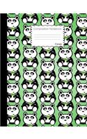 Panda Composition Notebook